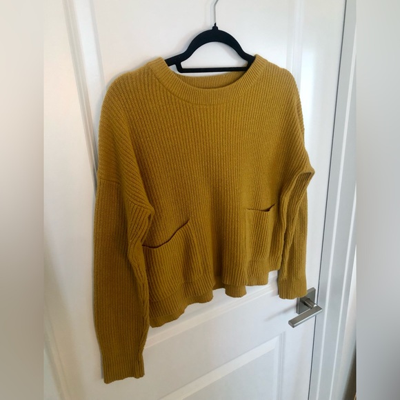 Madewell Fall Patch Pocket Pullover Sweater - Picture 3 of 7